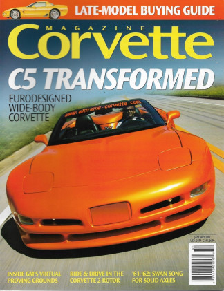 CORVETTE MAGAZINE 2007 JAN - C5 WIDE BODY MAKEOVER,TWO ROTOR,VETTE TRUCK, ZR1